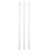3pcs Glass Stirring Rod Glass Buret Mixer Stiring Stirrer Laboratory Transparent Tools for Use