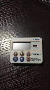 DEREK Digital Timer & Clock (Sc-805E)