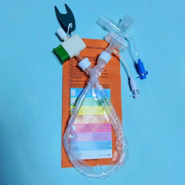 Tianck CE factory price closed suction system patients therapy single-use closed suction catheter