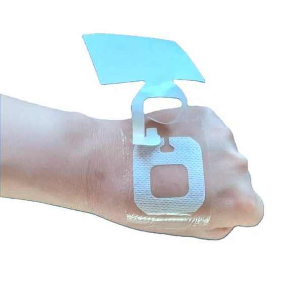 IV Cannaula Fixing Device U shaped Waterproof Hypoallergenic Transparent Dressing