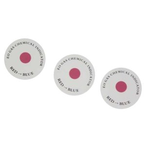 Medical eo gas sterilization adhesive chemical indicator circle labels