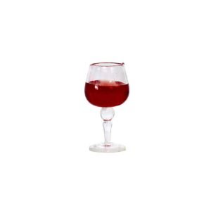 Food Play Goblet Toy 1:12 Miniature Model Doll House Accessories Wine Mini Cocktail Drink Decoration