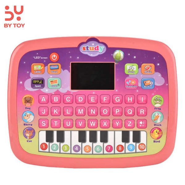 Baby Intelligent Educational Computer Led Tablet Smart Toys Laptop Computer Toys Learning Machine Gifts For Kids