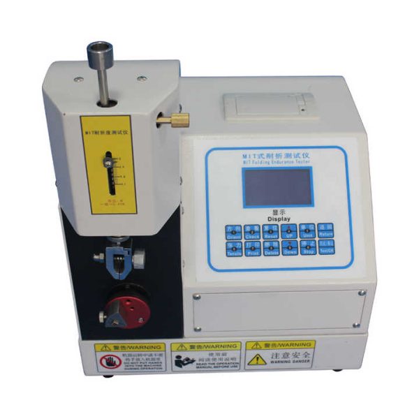 High Quality Paper Testing Equipment MIT Tester Paper Folding Endurance Test Machine