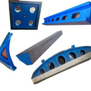 Cast iron V-frame inspection level gauge bridge type level gauge