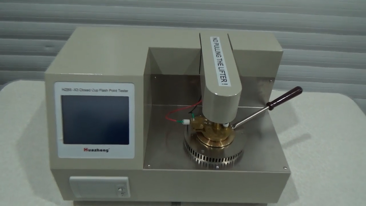 Automatic Laboratory Testing Equipment Closed Cup Oil Flash Point Analysis Device