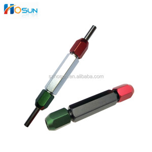 Inch & metric specification pin gauge holder plug gauge handle with pins