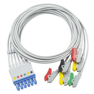Factory Price for Drae-ger Compatible ECG 6 lead Leadwire