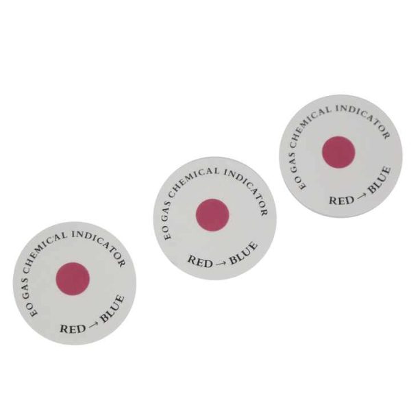 Wholesale medical use sterilization chemical eo indicator round stickers