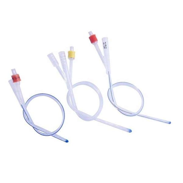 China manufacturer Medical consumables disposable silicone foley catheter
