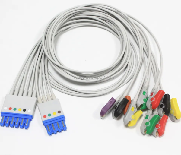 Factory Price for Ph-ilips EKG Cable Lead ECG Cable PH 4+6 Lead ECG IEC Grabber