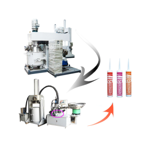 JCT clear -black-window glass-silicone sealant Making Machine