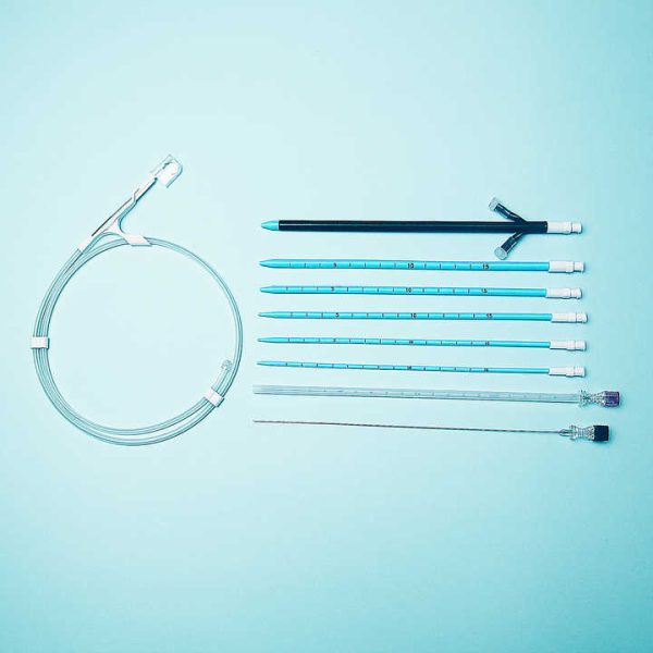 Tianck medical high research disposable consumable hot sale percutaneous nephrostomy drainage set