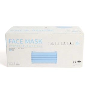 China Medical Consumables Wholesale Manufacturer Waterproof And Dustproof 3Ply Disposable Protect Surgical Masks Suppliers