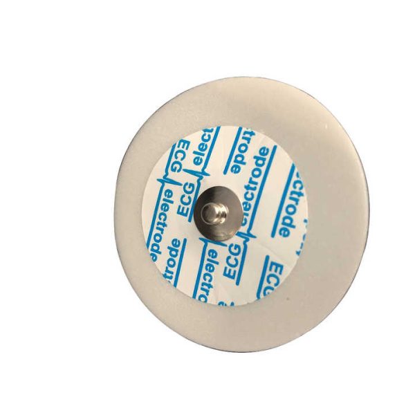 Medical Disposable Adult Non-Woven Fabric Ecg Electrodes For Ecg Monitoring Iso13485 Ce Certificate