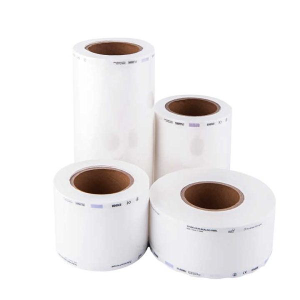 Medical consumables sterilization hospital use tyvek pouch reel bags