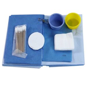 Disposable Sterile Ophthalmology Non Woven Eye Surgical Drape Set Pack For Hospital Use