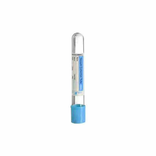 Factory Production PT TUBE Blue Top 1.8ml 2.7ml 3.6ml 4.5ml Disposable Vacutainer Vacuum Blood Sample Collection Tube