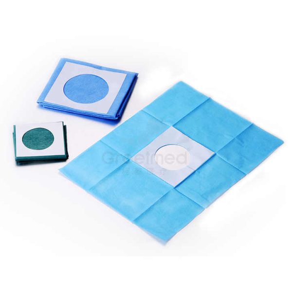 Medical Consumables Surgical Drape Pack Ent Dental 50x50 Disposable Sterile Surgical Drapes With HolePopular