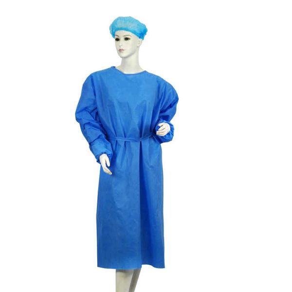 Hospital Uniform Disposable Nonwoven Medical Isolation Gown Medical Consumable With Wholesale Best Seller