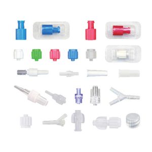 Factory Direct Sale Disposable Medical PC Male Luer Lock connector For iv infusion