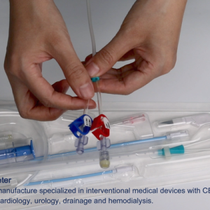 Tianck Medical ce iso disposable interventional surgery consumables femoral hemodialysis catheter