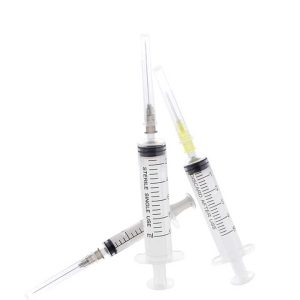 Medical Consumables Class Iii 1ml 3ml 5ml Medical Luer Slip Plastic Syringes Disposable With Needle