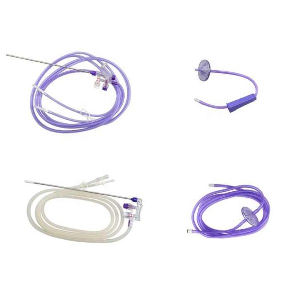 Medical surgical endoscopic laparoscopy Insufflation co2 smoke filter &Tubing Set irrigation and suction system