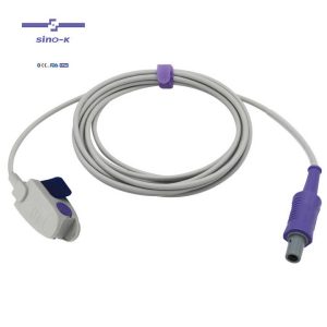 Comen Reusable Pediatric Clip Spo2 Sensor with 6Pins SpO2 Probe