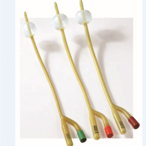 Medical Consumables disposable latex foley catheter 2 way or 3 way