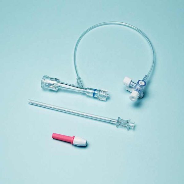 Tianck medical disposable Y connector hospital use cardiology push pull type hemostasis valve set