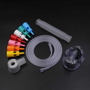 Disposable Adjustable Diluters Medical Consumables Supplies PVC Venturi Mask