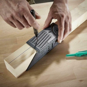 cheap Wood Working Ruler 3D Mitre Angle Measuring Gauge Square Size Measure Tool  ----- Factory wholesale best price