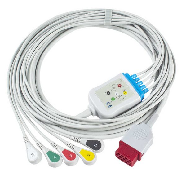 Hot selling for Bionet NEW BM3/5 Compatible Direct-Connect ECG Cable