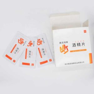 Customs Print 75% Antibactiriall Pads Wholesale For Infusion Medical Consumables