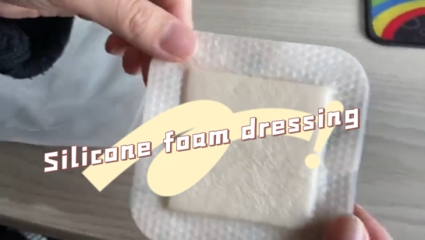 Medical Consumables Advanced Wound Care Dressing Minimize Pain Silicone Foam Dressing