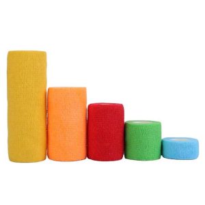 Professional Elbow And Knee Wound Care Bandage Medical Elastic Adhesive Bandage for Pets and Person