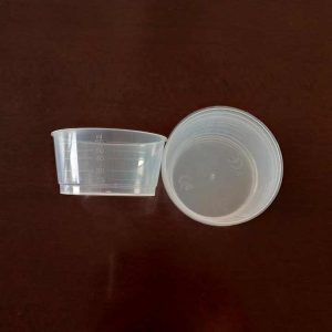 china product medical consumables plastic PP cup customizable sample cup 60ml