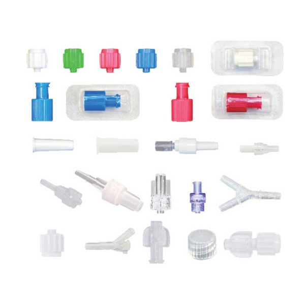 Iv Set Medical Consumables Product Accessories packaging tubes plastic tubes with black screw cap