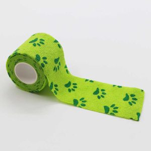 Medical Consumables Cohesive Elastic Cotton Cohesive Bandage Dog Wrap Wound Bandage for pets
