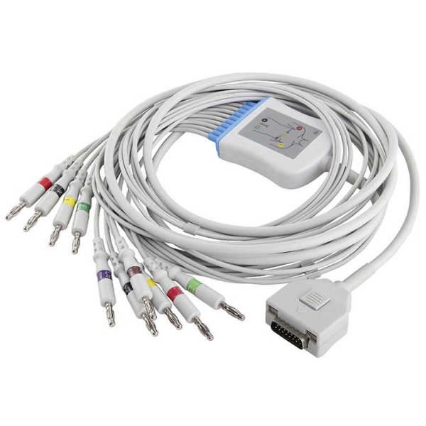 Hot selling Fukuda Me EKG Cable and Leadwires KP-500 KP-500D ECG Cable