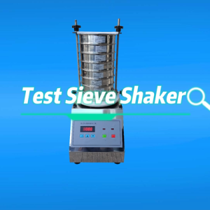 Test Sieve Shaker For Analysis Polymers Particle 200 Soil Lab Testing Vibrating Sieve Sifting Machine