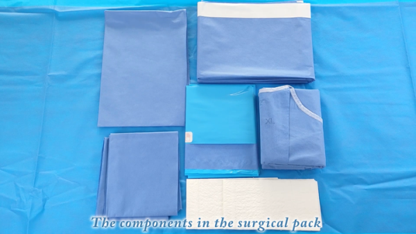 Medical Consumables Disposable Operation Drapes General Surgery Pack