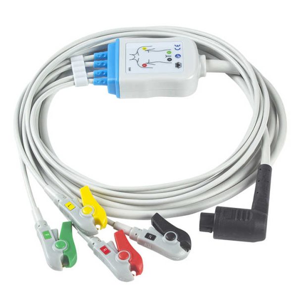 Hot selling Corpuls ECG Cable And Leadwires 4 Lead Limb IEC Clip 11pin Connector ECG Cable