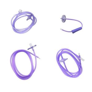 China manufacturer surgical instruments laparoscopic abdominal surgery co2 insufflator tube and fiter set