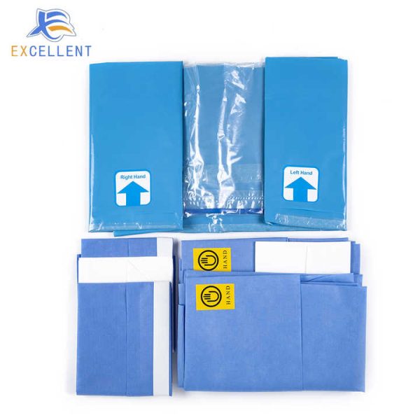 Disposable Medical Consumables EO Sterilized Baby Birth Delivery Drape Pack