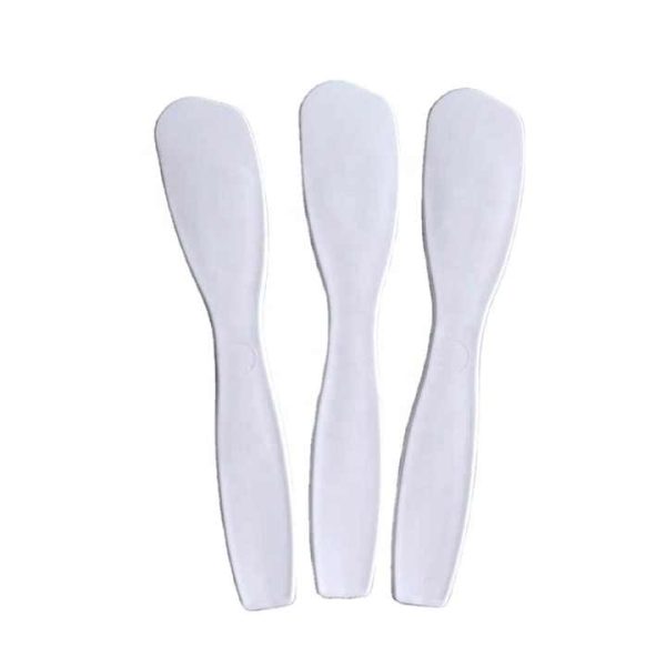 China consumables medical product disposable plastic spatula white color