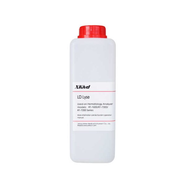 Hematology Analyzer Consumables Reagent LD Lyse 500ml/1L Suitable for Brand Rayto 7200/7300/7600 CBC Machine 3 Part