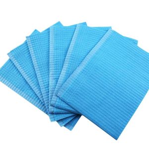 Wholesale Disposable Medical 3ply Apron Dental Bibs For Adult Kids 125Pcs/bag
