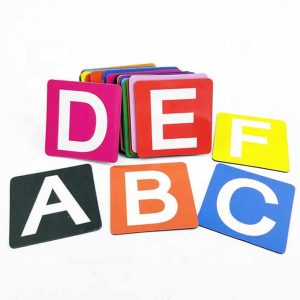 Magnetic Alphabet ABC Flash Cards - 26 Uppercase Large Letters - for Teachers, Parents,educational Toys Pretend Educational Toys